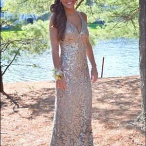 A beautiful jovani prom dress